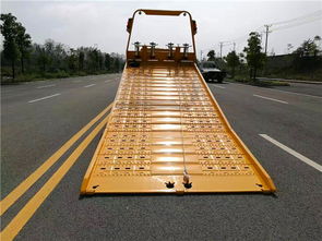 一拖二道路清障車(chē) 湖北專(zhuān)業(yè)救援拖車(chē)廠家的可靠保障